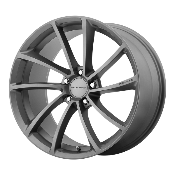 KMC SPIN Gun Metal Wheels for 2001-2003 ACURA CL TYPE-S - 18x8 35 mm 18" - (2003 2002 2001)