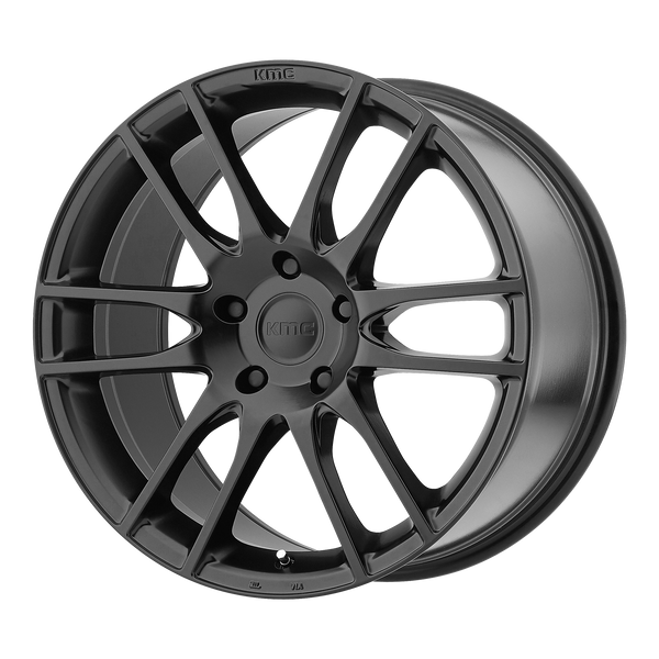 KMC PIVOT Satin Black Wheels for 2009-2018 FORD EXPLORER - 20x8.5 35 mm 20" - (2018 2017 2016 2015 2014 2013 2012 2011 2010 2009)