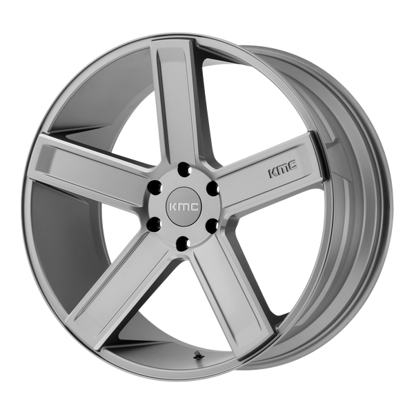 KMC DUECE Satin Gray Milled Wheels for 1996-1997 ACURA SLX - 20x8.5 15 mm 20" - (1997 1996)