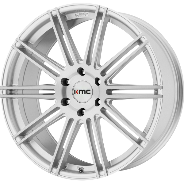 KMC KM707 CHANNEL BRUSHED SILVER Wheels for 2022-2023 ACURA MDX [] - 20X9 30 mm - 20"  - (2023 2022)