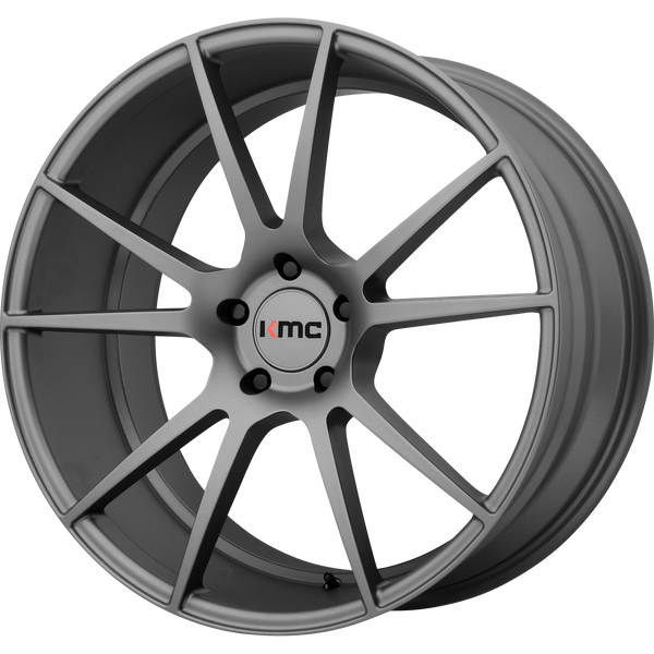 KMC KM709 FLUX CHARCOAL Wheels for 2018-2022 HONDA ACCORD [] - 20X8.5 35 mm - 20"  - (2022 2021 2020 2019 2018)