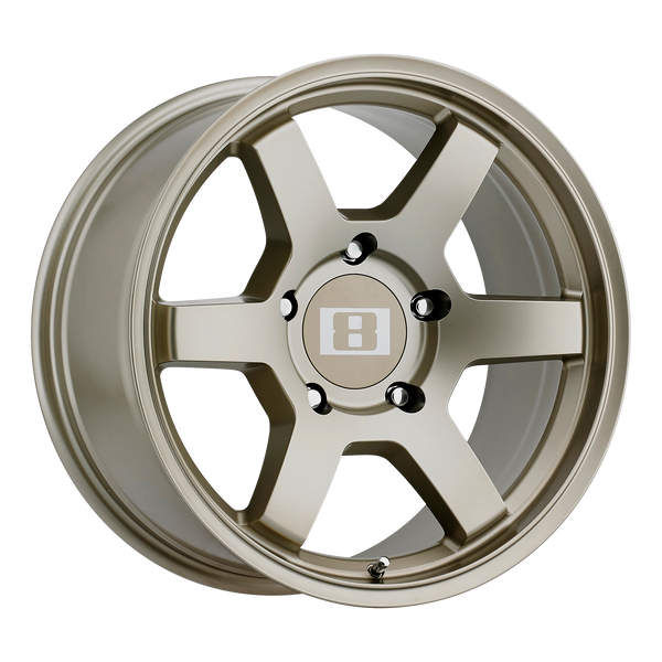 Level 8 MK6 MATTE BRONZE Wheels for 2021-2022 GMC YUKON [] - 17X9 0 MM - 17"  - (2022 2021)