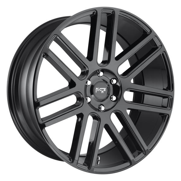 Niche 1PC M097 ELAN GLOSS BLACK Wheels for 2021-2022 FORD BRONCO [] - 20X9 30 MM - 20"  - (2022 2021)