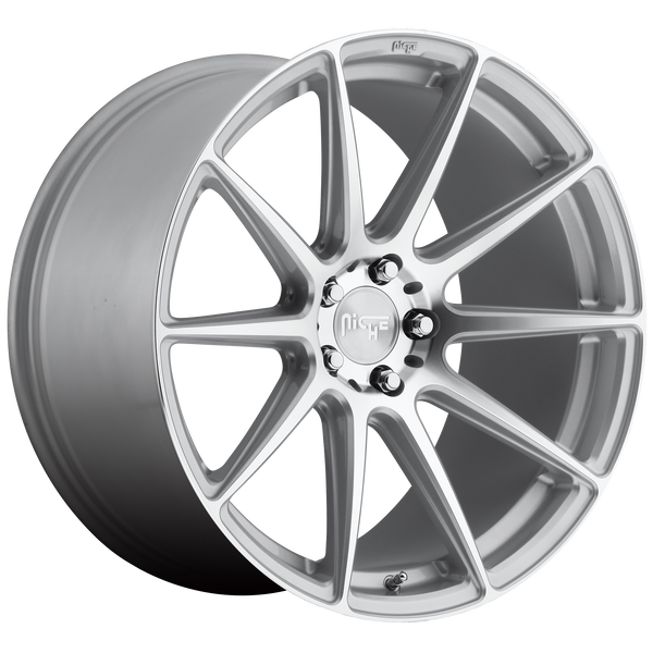 NICHE ESSEN GLOSS SILVER MACHINED Wheels for 1996-1996 ACURA RL - 19x10 40 mm 19" - (1996)