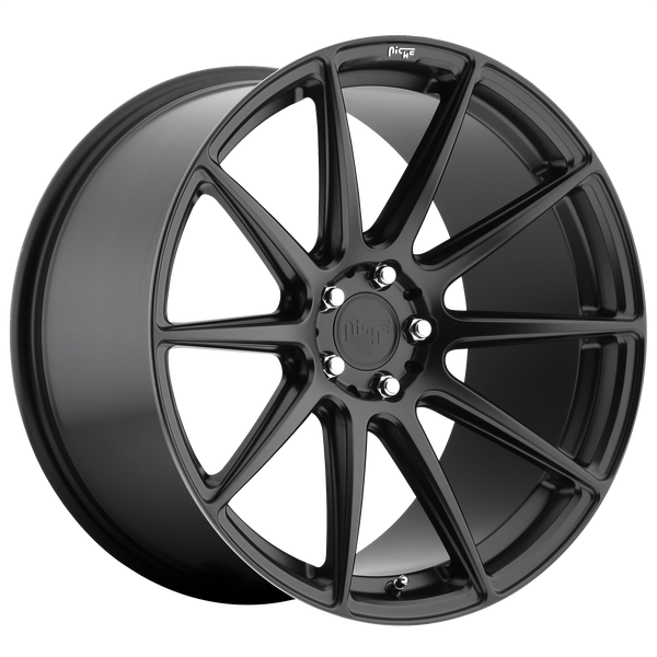 NICHE ESSEN MATTE BLACK Wheels for 2009-2014 ACURA TL - 19x8.5 35 mm 19" - (2014 2013 2012 2011 2010 2009)