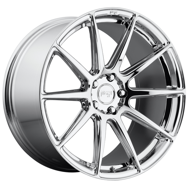 NICHE ESSEN CHROME PLATED Wheels for 2014-2018 ACURA RLX - 19x8.5 35 mm 19" - (2018 2017 2016 2015 2014)