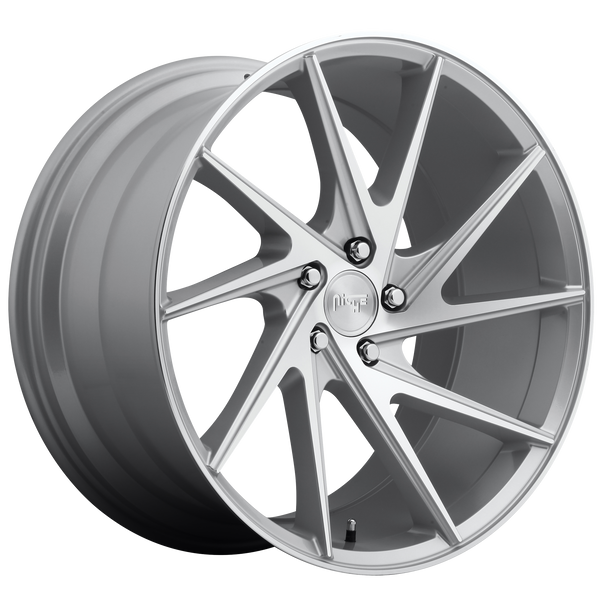 NICHE INVERT GLOSS SILVER MACHINED Wheels for 2016-2019 ACURA RLX - 20x9 35 mm 20" - (2019 2018 2017 2016)