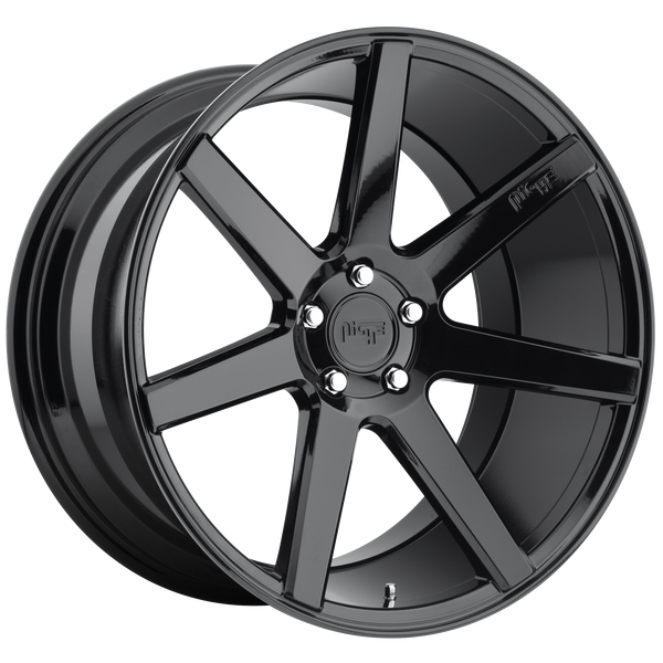 NICHE VERONA GLOSS BLACK Wheels for 1995-1996 FORD PROBE - 18x8 40 mm 18" - (1996 1995)