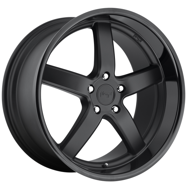 NICHE PANTANO MATTE BLACK Wheels for 2008-2009 FORD TAURUS X - 20x8.5 35 mm 20" - (2009 2008)