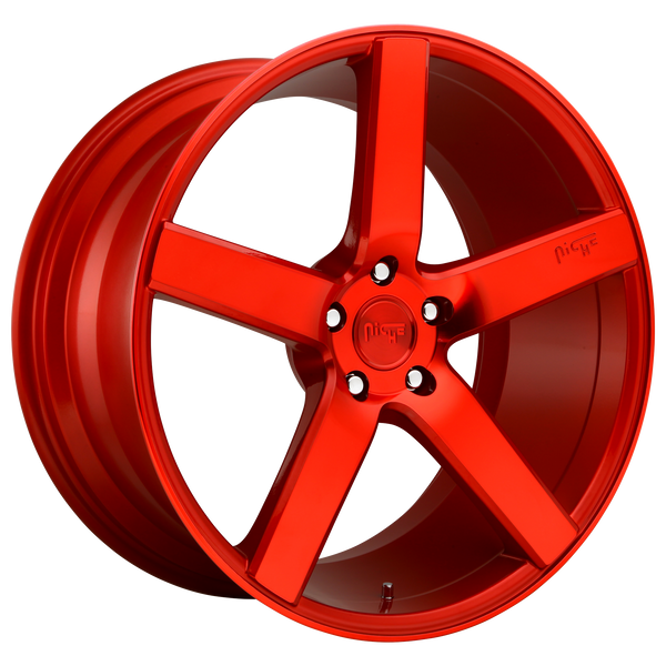 NICHE MILAN CANDY RED Wheels for 1995-2015 TOYOTA TACOMA - 20x8.5 35 mm 20" - (2015 2014 2013 2012 2011 2010 2009 2008 2007 2006 2005 2004 2003 2002 2001 2000 1999 1998 1997)