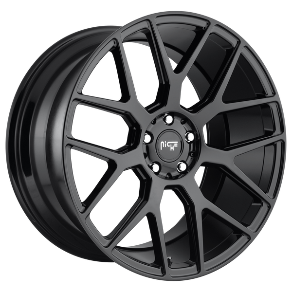 NICHE INTAKE GLOSS BLACK Wheels for 2007-2019 ACURA RDX - 20x10 40 mm 20" - (2019 2018 2017 2016 2015 2014 2013 2012 2011 2010 2009 2008 2007)