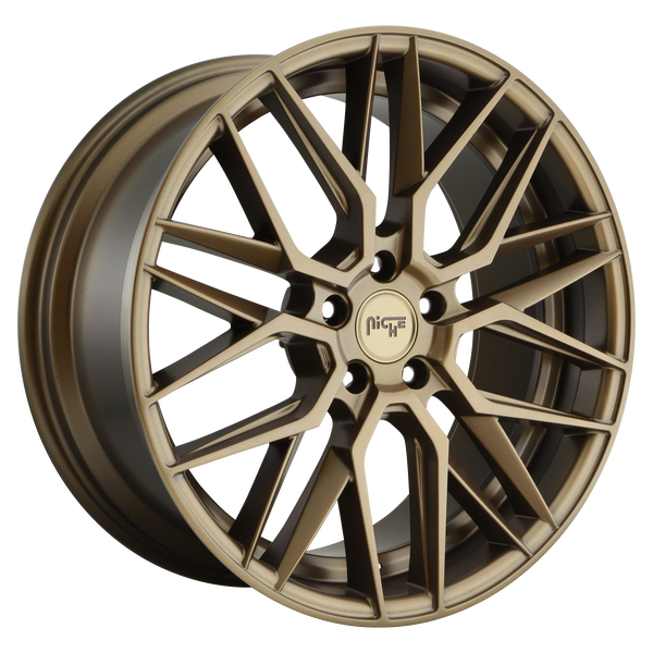 NICHE GAMMA MATTE BRONZE Wheels for 2015-2019 ACURA TLX - 19x8.5 35 mm 19" - (2019 2018 2017 2016 2015)