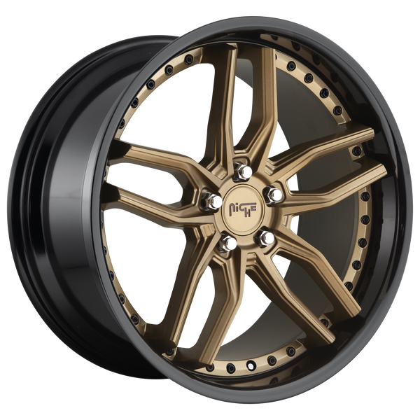 NICHE METHOS MATTE BRONZE BLACK BEAD RING Wheels for 2019-2019 TOYOTA C-HR - 20x9 35 mm 20" - (2019)