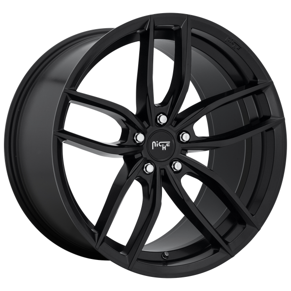 NICHE VOSSO MATTE BLACK Wheels for 2019-2019 FORD MUSTANG - 20x9 35 mm 20" - (2019)