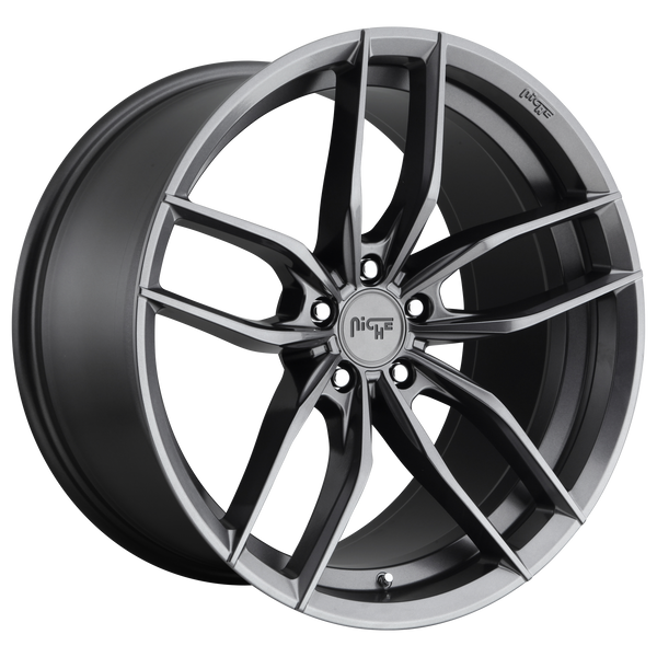 NICHE VOSSO MATTE ANTHRACITE Wheels for 1991-1995 ACURA LEGEND - 17x8 40 mm 17" - (1995 1994 1993 1992 1991)