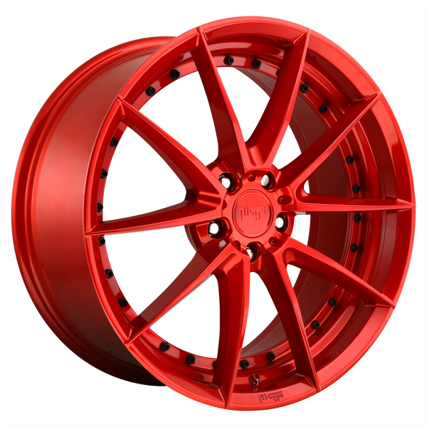 NICHE SECTOR CANDY RED Wheels for 2000-2000 VOLKSWAGEN PASSAT - 19x8.5 42 mm 19" - (2000)