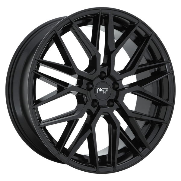 NICHE GAMMA GLOSS BLACK Wheels for 1997-1997 LAND ROVER RANGE ROVER - 22x10.5 40 mm 22" - (1997)