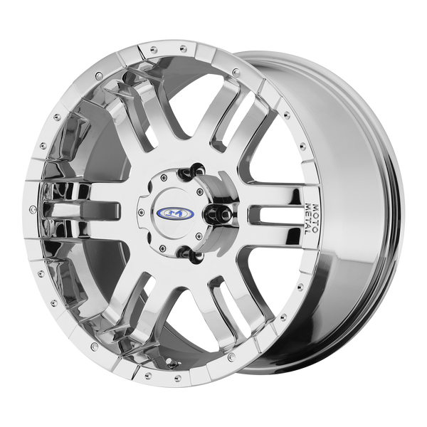 MOTO METAL MO951 Chrome Wheels for 1987-1992 FORD F-250 - 17x9 -12 mm 17" - (1992 1991 1990 1989 1988 1987)