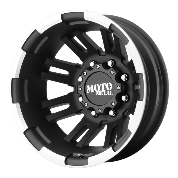 MOTO METAL MO963 DUALLY Matte Black Machined - Rear Wheels for 2004-2004 FORD F-350 SUPER DUTY - 16x6 -134 mm 16" - (2004)