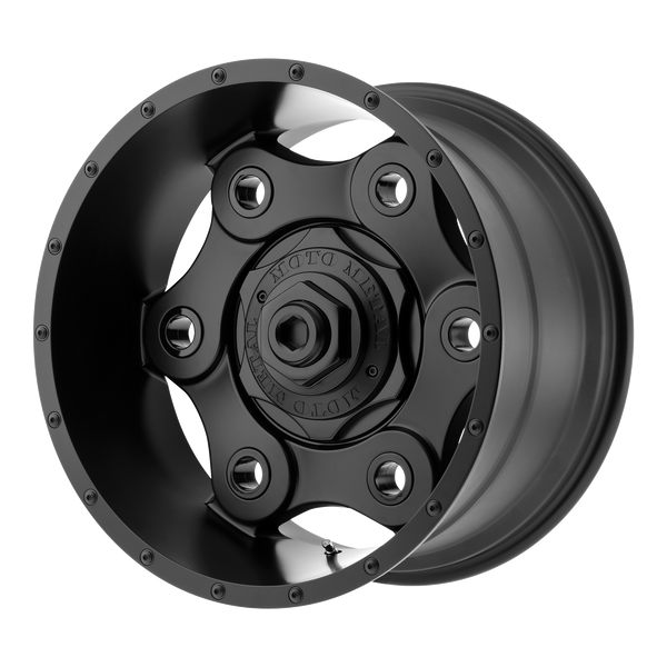 MOTO METAL LINK Black Out Wheels for 2010-2019 CHEVROLET SILVERADO 2500 HD LIFTED ONLY - 20x12 -44 mm 20" - (2019 2018 2017 2016 2015 2014 2013 2012 2011 2010)