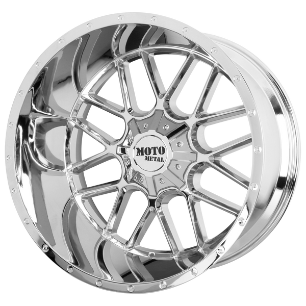 MOTO METAL SIEGE Chrome Wheels for 2008-2009 FORD F-250 SUPER DUTY - 20x9 0 mm 20" - (2009 2008)