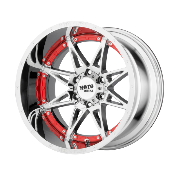 Moto Metal MO993 HYDRA CHROME Wheels for 2007-2021 FORD EXPEDITION [] - 18X8.5 18 MM - 18"  - (2021 2020 2019 2018 2017 2016 2015 2014 2013 2012 2011 2010 2009 2008 2007)