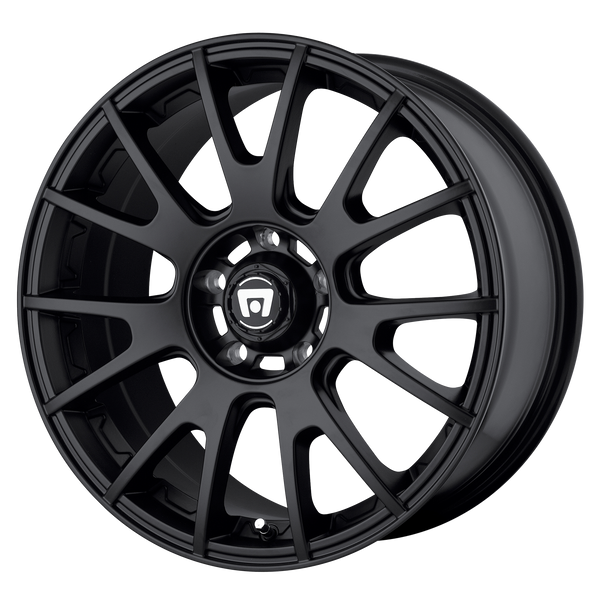 MOTEGI MR118 Matte Black Wheels for 2002-2006 ACURA RSX - 17x8 45 mm 17" - (2006 2005 2004 2003 2002)