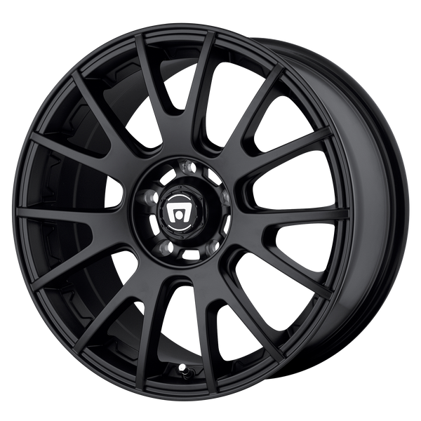 MOTEGI MR118 Matte Black Wheels for 2017-2018 HYUNDAI ELANTRA - 17x8 45 mm 17" - (2018 2017)