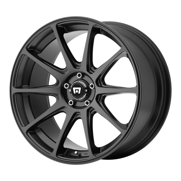 MOTEGI MR127 Satin Black Wheels for 1989-1991 FORD PROBE - 18x8 38 mm 18" - (1991 1990 1989)