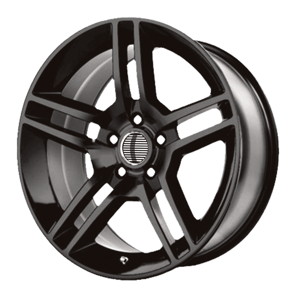 Performance Replicas PR101 GLOSS BLACK Wheels for 2014-2016 ACURA MDX [] - 18X9 30 mm - 18"  - (2016 2015 2014)