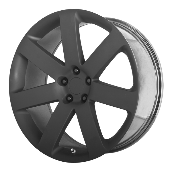 OE CREATIONS PR138 Matte Black Wheels for 2015-2016 DODGE CHARGER - 20" x 9" 26 mm 20" - (2016 2015)