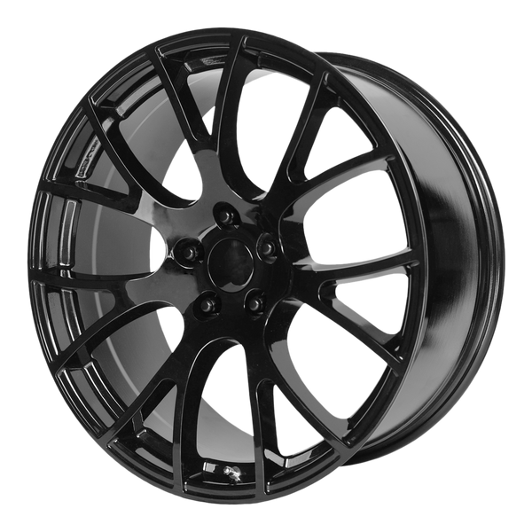 OE CREATIONS PR161 Gloss Black Wheels for 2006-2006 DODGE CHARGER - 22" x 9.5" 18 mm 22" - (2006)