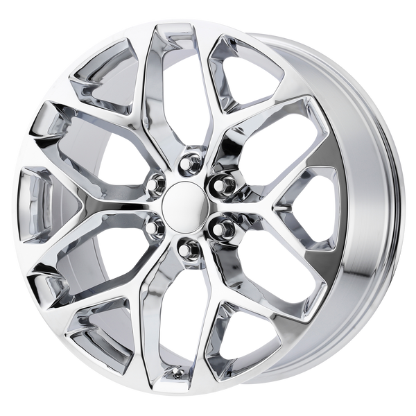OE CREATIONS PR176 Chrome Wheels for 2003-2018 CHEVROLET SILVERADO 1500 LIFTED ONLY - 24" x 10" 31 mm 24" - (2018 2017 2016 2015 2014 2013 2012 2011 2010 2009 2008 2007 2006 2005 2004 2003)