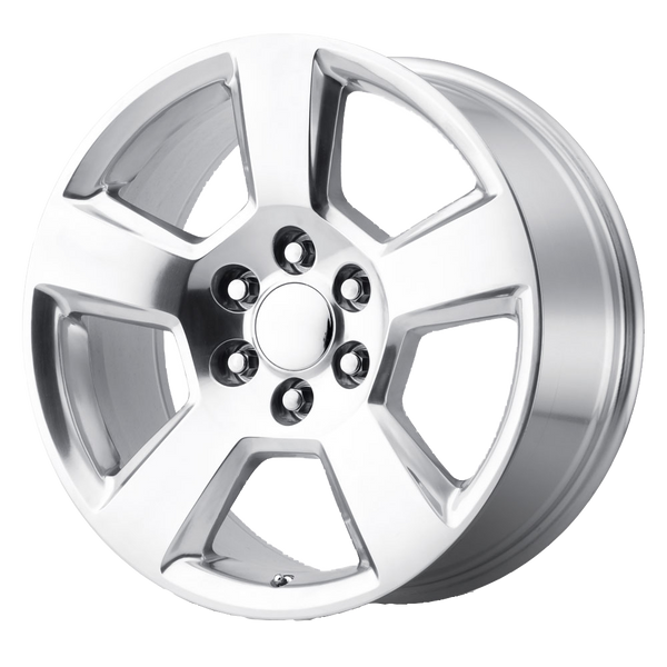 OE CREATIONS PR183 Polished Wheels for 2003-2019 CADILLAC ESCALADE ESV - 20" x 9" 27 mm 20" - (2019 2018 2017 2016 2015 2014 2013 2012 2011 2010 2009 2008 2007 2006 2005 2004 2003)