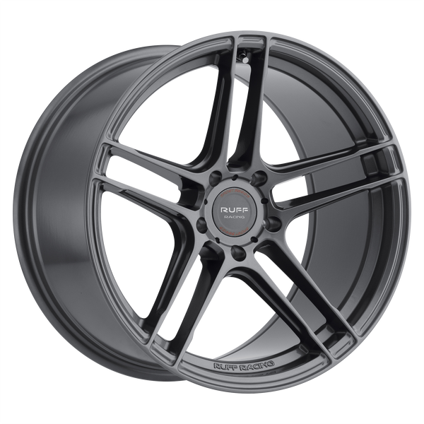 Ruff RS1 GLOSS GUNMETAL Wheels for 2013-2018 ACURA MDX [] - 18X8.5 30 mm - 18"  - (2018 2017 2016 2015 2014 2013)