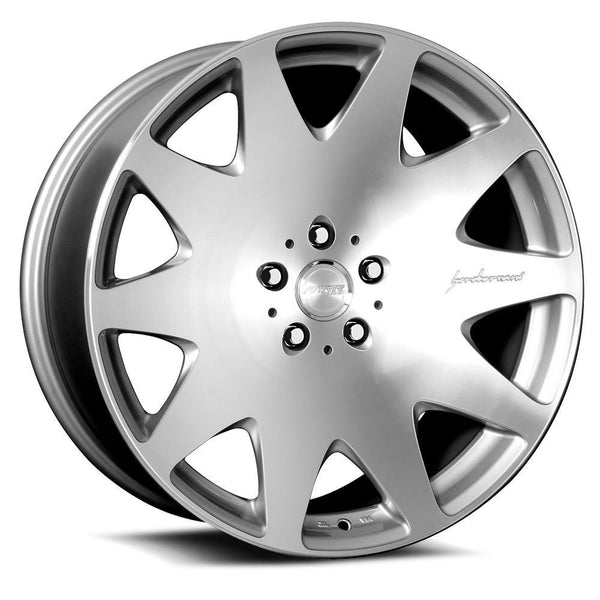 MRR HR3 Silver Machined Lip Wheels for 2009-2011 AUDI A6 - 19x8.5 32 mm - 19" - (2011 2010 2009)