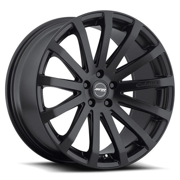 MRR HR9 Matte Black Wheels for 2015-2017 FORD TAURUS - 19x8.5 35 mm - 19" - (2017 2016 2015)