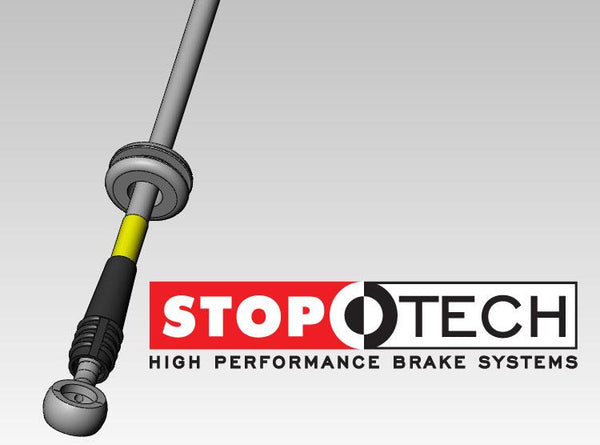 StopTech Stainless Steel Brake Lines for 2012-2012 BMW 328I - Front - 950.34013 - (2012)