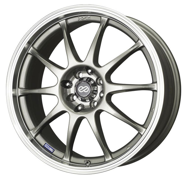 Enkei J10 Silver Paint Wheels for 2017-2022 HONDA CLARITY [] - 17x7 38 mm - 17"  - (2022 2021 2020 2019 2018 2017)