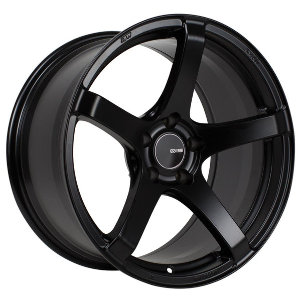 Enkei KOJIN Black Paint Wheels for 2017-2022 ACURA ILX [] - 18x8.5 50 mm - 18"  - (2022 2021 2020 2019 2018 2017)