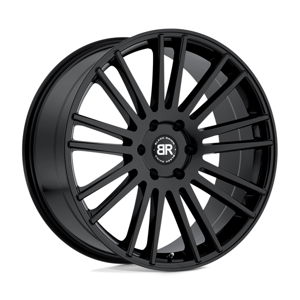 Black Rhino KRUGER GLOSS BLACK Wheels for 2004-2008 ACURA TL BASE 3.2L [] - 18X8.5 35 mm - 18"  - (2008 2007 2006 2005 2004)