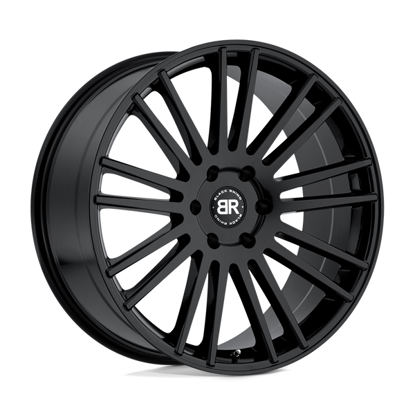 Black Rhino KRUGER GLOSS BLACK Wheels for 2017-2022 ACURA ILX [] - 18X8.5 35 mm - 18"  - (2022 2021 2020 2019 2018 2017)