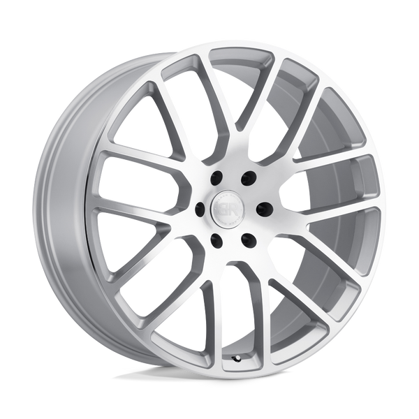 Black Rhino KUNENE SILVER W/ MIRROR-CUT FACE Wheels for 2013-2018 ACURA MDX [] - 20X9 30 mm - 20"  - (2018 2017 2016 2015 2014 2013)