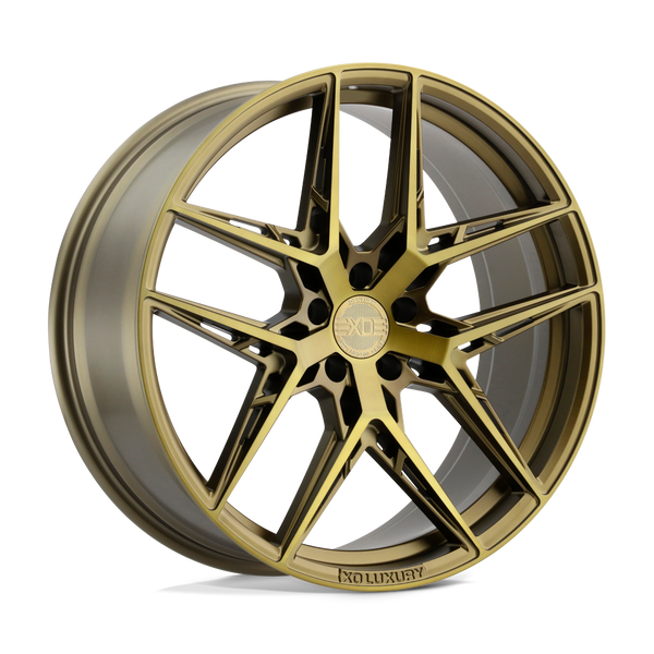 XO CAIRO BRONZE W/ BRUSHED BRONZE FACE Wheels for 2019-2023 ACURA RDX [] - 20X9 30 mm - 20"  - (2023 2022 2021 2020 2019)