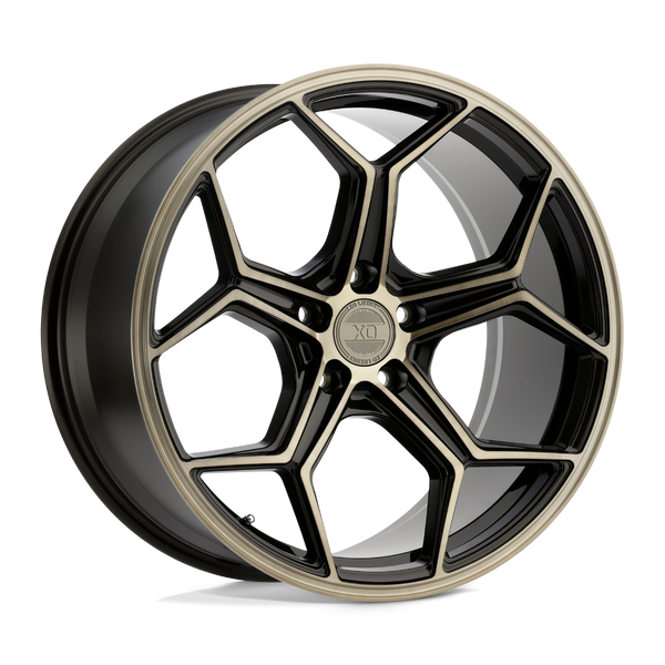 XO HELSINKI DARK BRONZE W/ BRUSHED BRONZE FACE Wheels for 2019-2023 ACURA RDX [] - 20X9 35 mm - 20"  - (2023 2022 2021 2020 2019)
