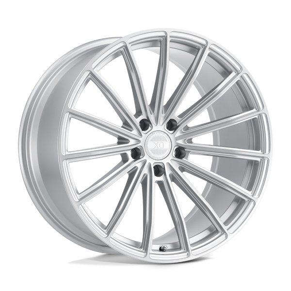 XO LONDON SILVER W/ BRUSHED FACE Wheels for 2013-2018 ACURA MDX [] - 19X8.5 35 mm - 19"  - (2018 2017 2016 2015 2014 2013)