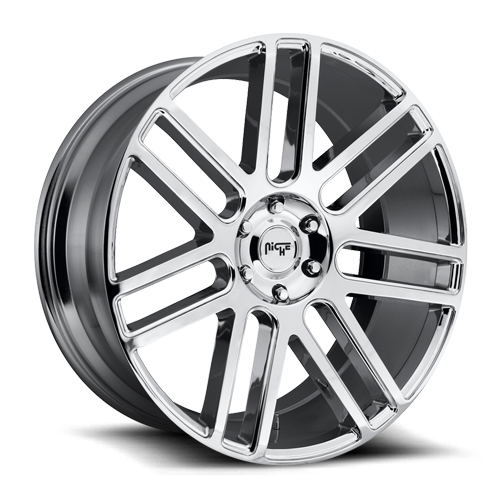 Niche M098 Chrome Wheels for 2007-2018 GMC SIERRA DENALI 1500 - 22x9.5 30 mm - 22" - (2018 2017 2016 2015 2014 2013 2012 2011 2010 2009 2008 2007)