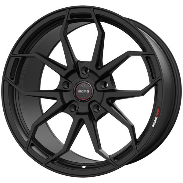 Momo ANZIO M101 Satin Black Wheels for 2017-2020 TESLA MODEL 3 [INC PERFORMANCE] - 19x8.5 35 - 19" - (2020 2019 2018 2017)