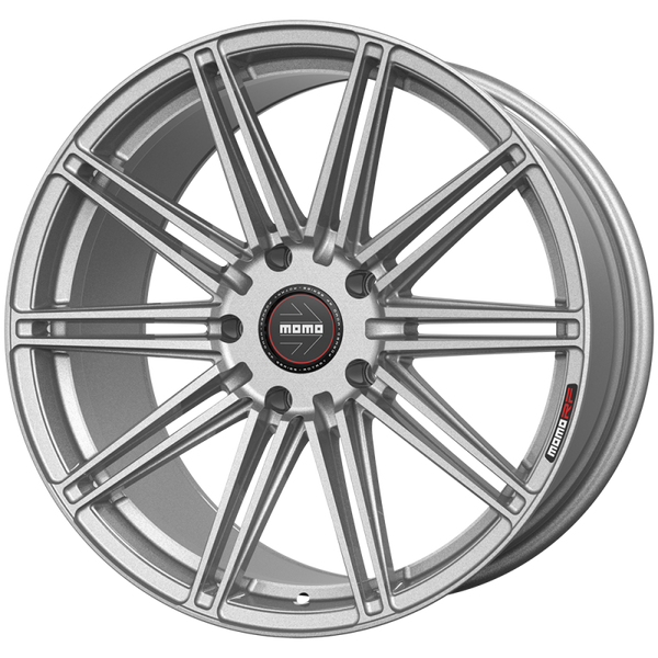 Momo BARLETTA M104 Gloss Silver Wheels for 2017-2020 TESLA MODEL 3 [INC PERFORMANCE] - 19x8.5 35 - 19" - (2020 2019 2018 2017)
