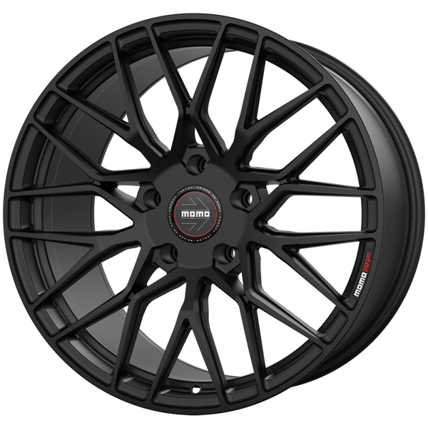 Momo BARLETTA M105 Satin Black Wheels for 2017-2020 TESLA MODEL 3 [INC PERFORMANCE] - 19x8.5 35 - 19" - (2020 2019 2018 2017)